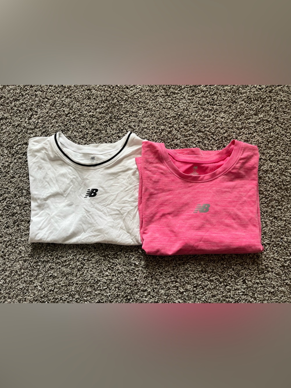 2 New Balance Long Crop Tops